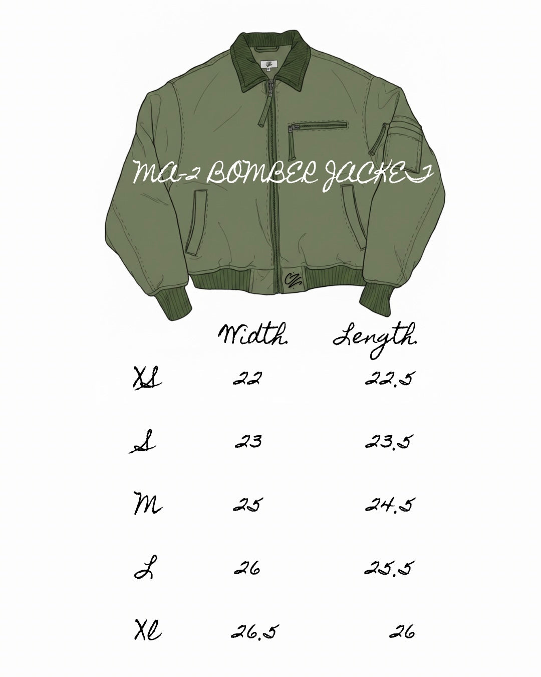 MA-2 Bomber Jacket                   (PRE-ORDER)